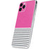 Pink and Grey Stripes iPhone 11 Pro Skin